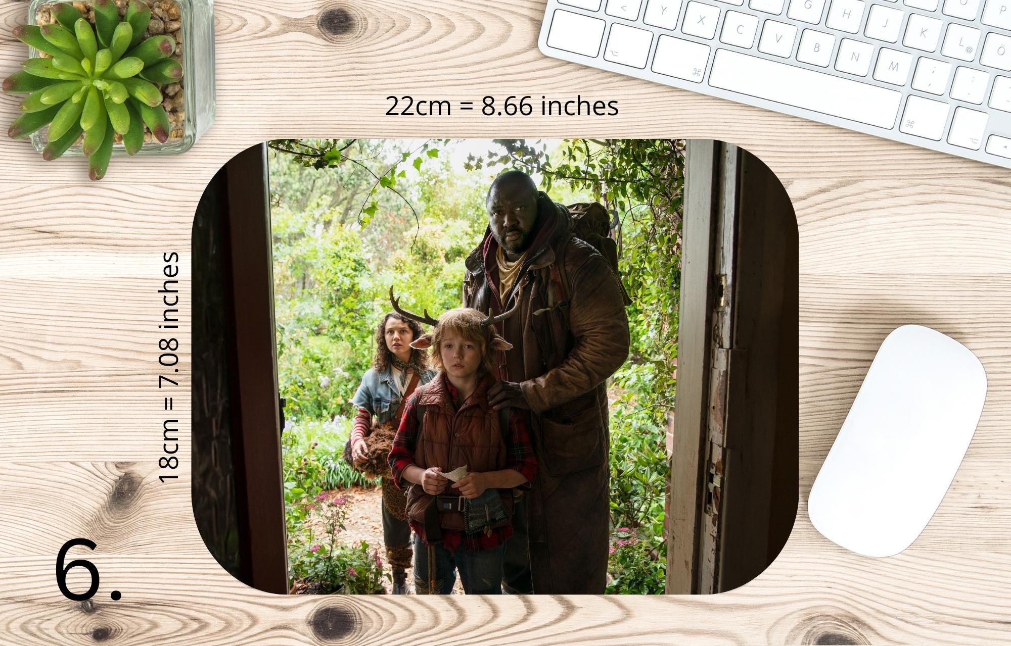 Sweet Tooth, Gus, Tommy Jepperd, Aditya Singh , Bear, Wendy Walker, Birdie, Netflix  | MAUSEPAD, Gaming Mouse Pad