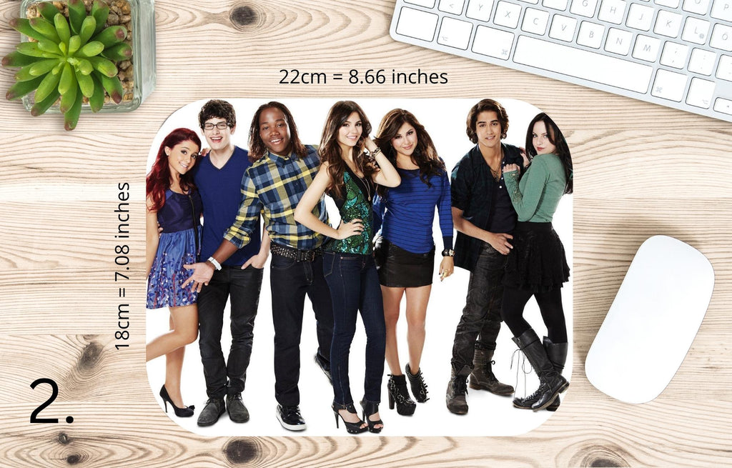 Victorious, Tori Vega, Jade West, Trina Vega, Beck Oliver , Andre Harris , Robbie Shapiro  | MAUSEPAD, Gaming Mouse Pad