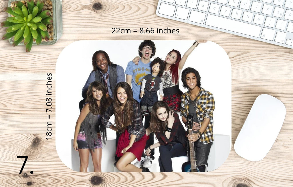 Victorious, Tori Vega, Jade West, Trina Vega, Beck Oliver , Andre Harris , Robbie Shapiro  | MAUSEPAD, Gaming Mouse Pad