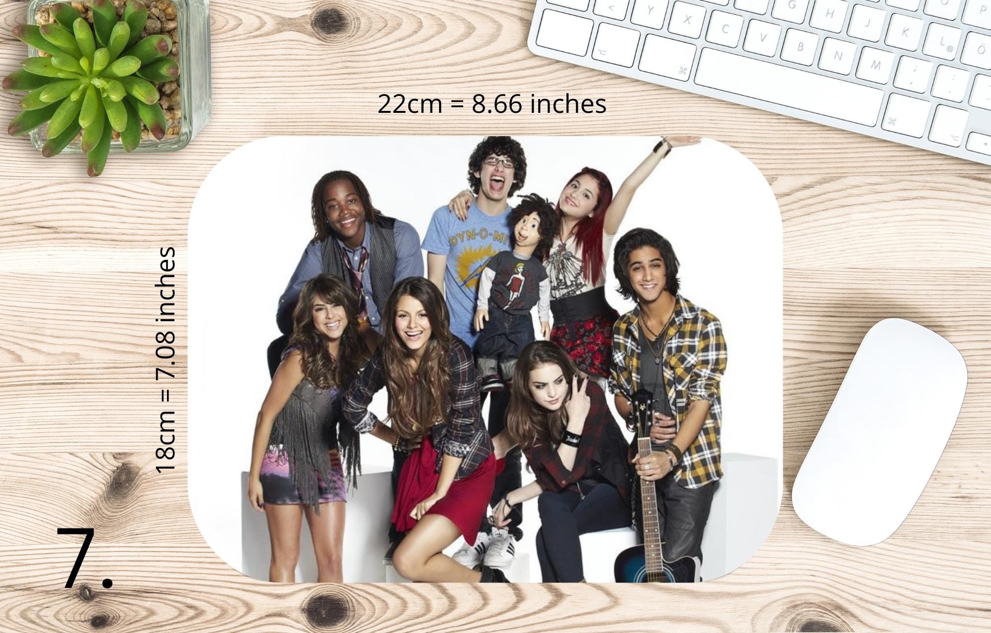 Victorious, Tori Vega, Jade West, Trina Vega, Beck Oliver , Andre Harris , Robbie Shapiro  | MAUSEPAD, Gaming Mouse Pad