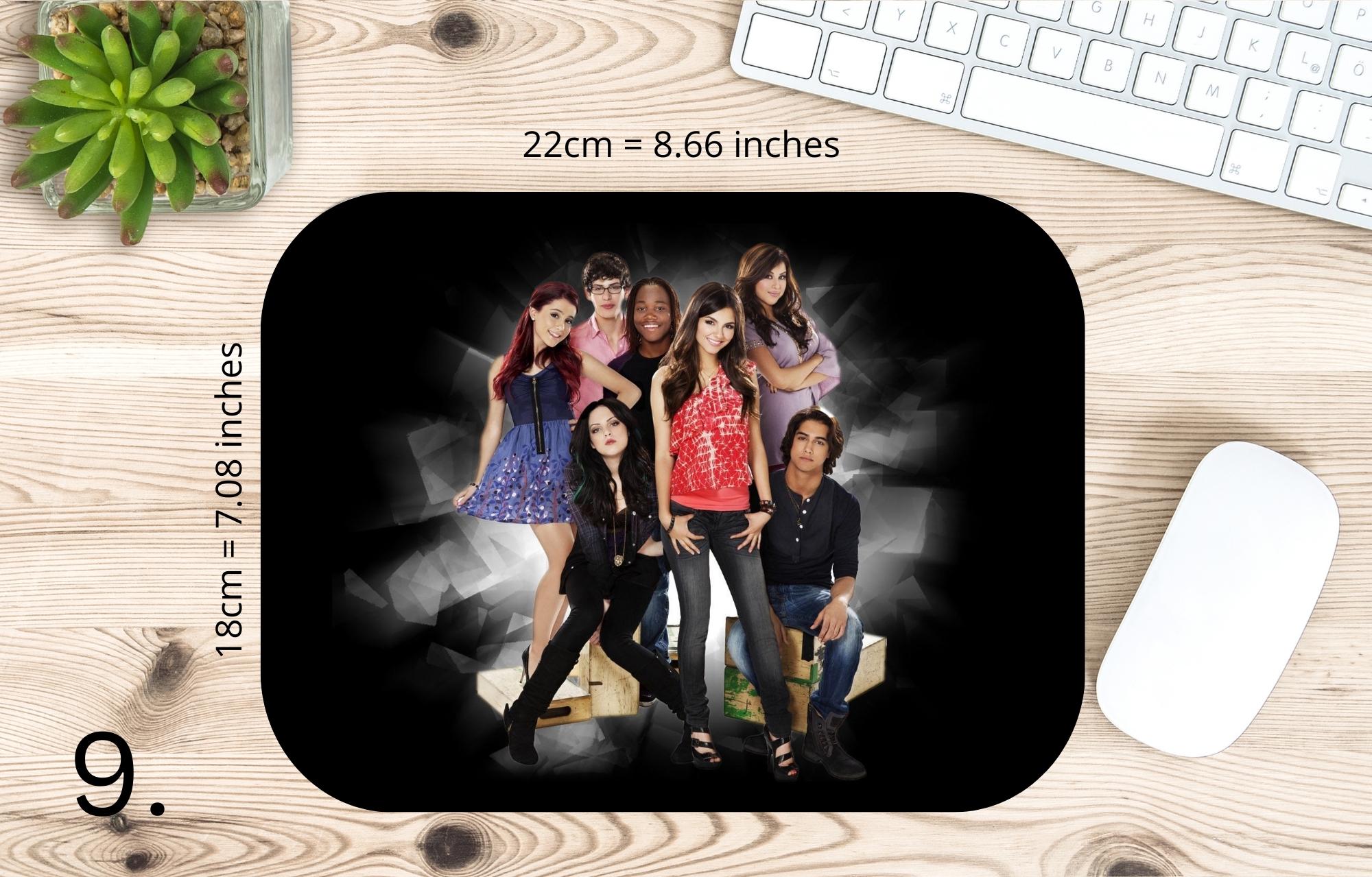Victorious, Tori Vega, Jade West, Trina Vega, Beck Oliver , Andre Harris , Robbie Shapiro  | MAUSEPAD, Gaming Mouse Pad
