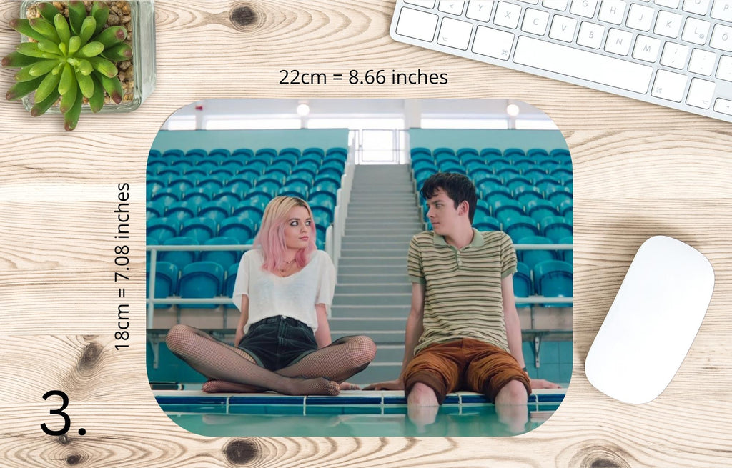 Sex Education, Otis Milburn, Jean Milburn, Maeve Wiley, Eric Effiong, Aimee Gibbs, netflixseries | MAUSEPAD, Gaming Mouse Pad