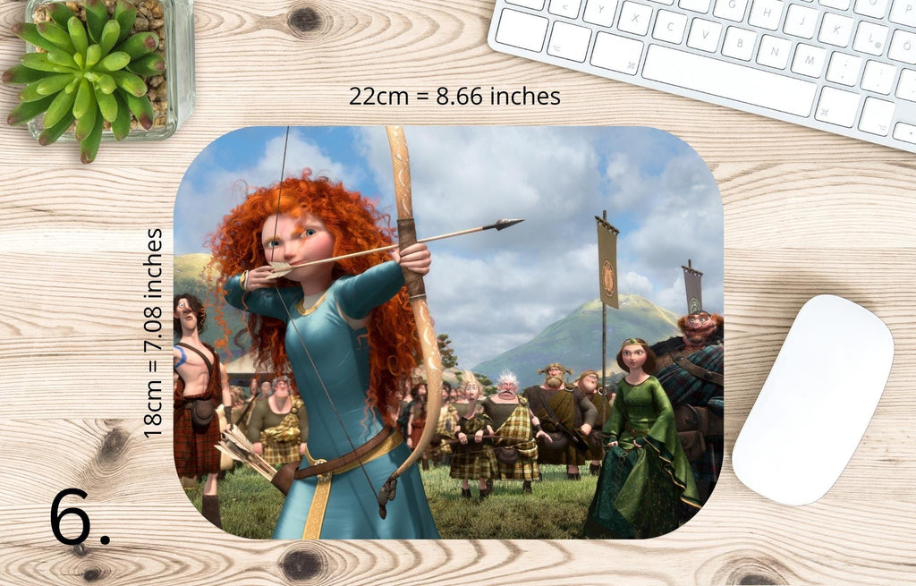 Brave, Disney Pack, Bravedisney, Merida, Disneyprincess, Meridabrave   | MAUSEPAD, Gaming Mouse Pad