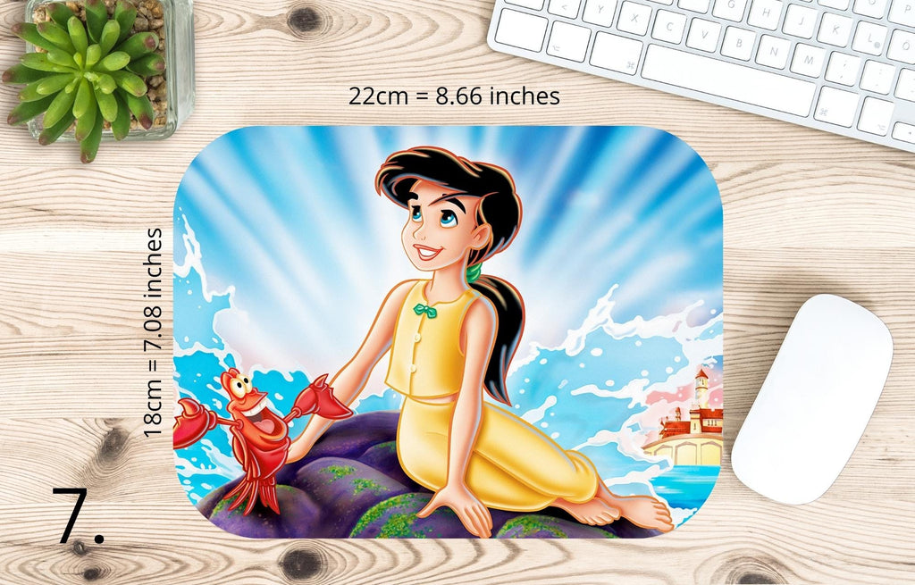 The Little Mermaid Disney Pack, Ariel, Melody | MAUSEPAD, Gaming Mouse Pad