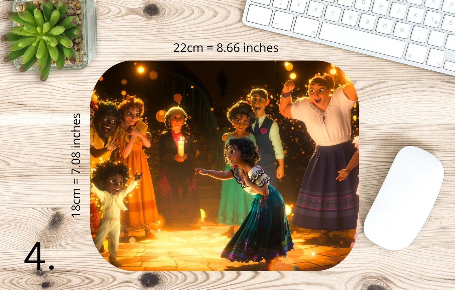 Podkładka pod mysz Nasze Magiczne Encanto / Encanto – Mirabel i rodzina