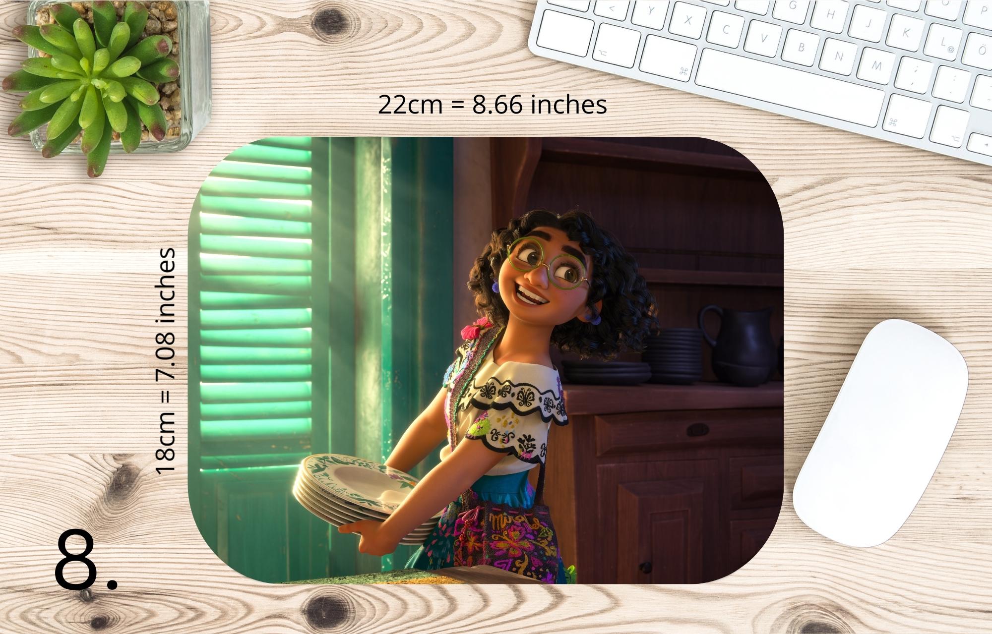 Encanto, Disney Pack, Mirabel , Bruno, Félix , Luisa , Julieta | MAUSEPAD, Gaming Mouse Pad