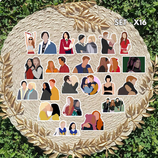 Zestaw naklejek Riverdale / Riverdale – Betty, Archie, Veronica, Jughead