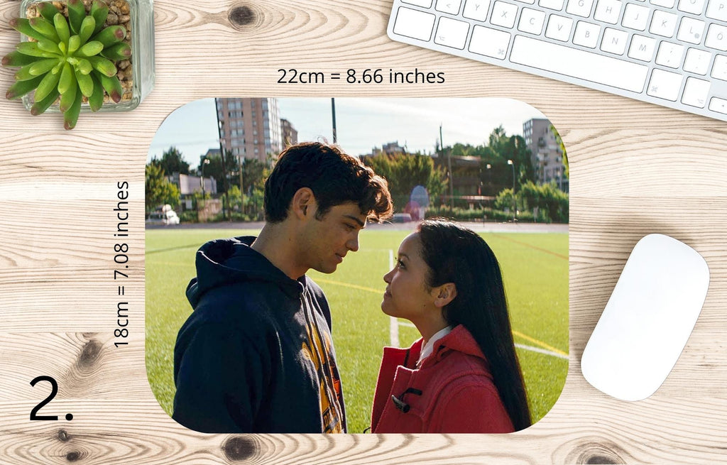 To All the Boys I've Loved Before, Lara Jean Covey, Peter Kavinsky, Margot Covey, Kitty Covey, Josh Sanderson | MAUSEPAD, Gaming Mouse Pad