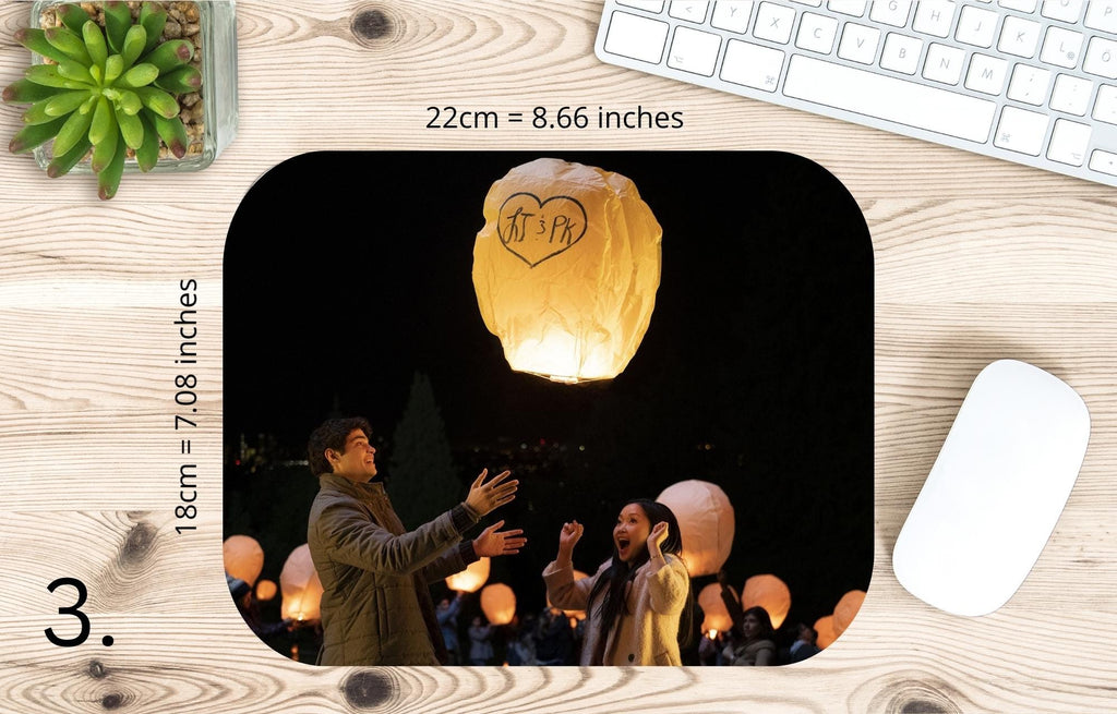 To All the Boys I've Loved Before, Lara Jean Covey, Peter Kavinsky, Margot Covey, Kitty Covey, Josh Sanderson | MAUSEPAD, Gaming Mouse Pad