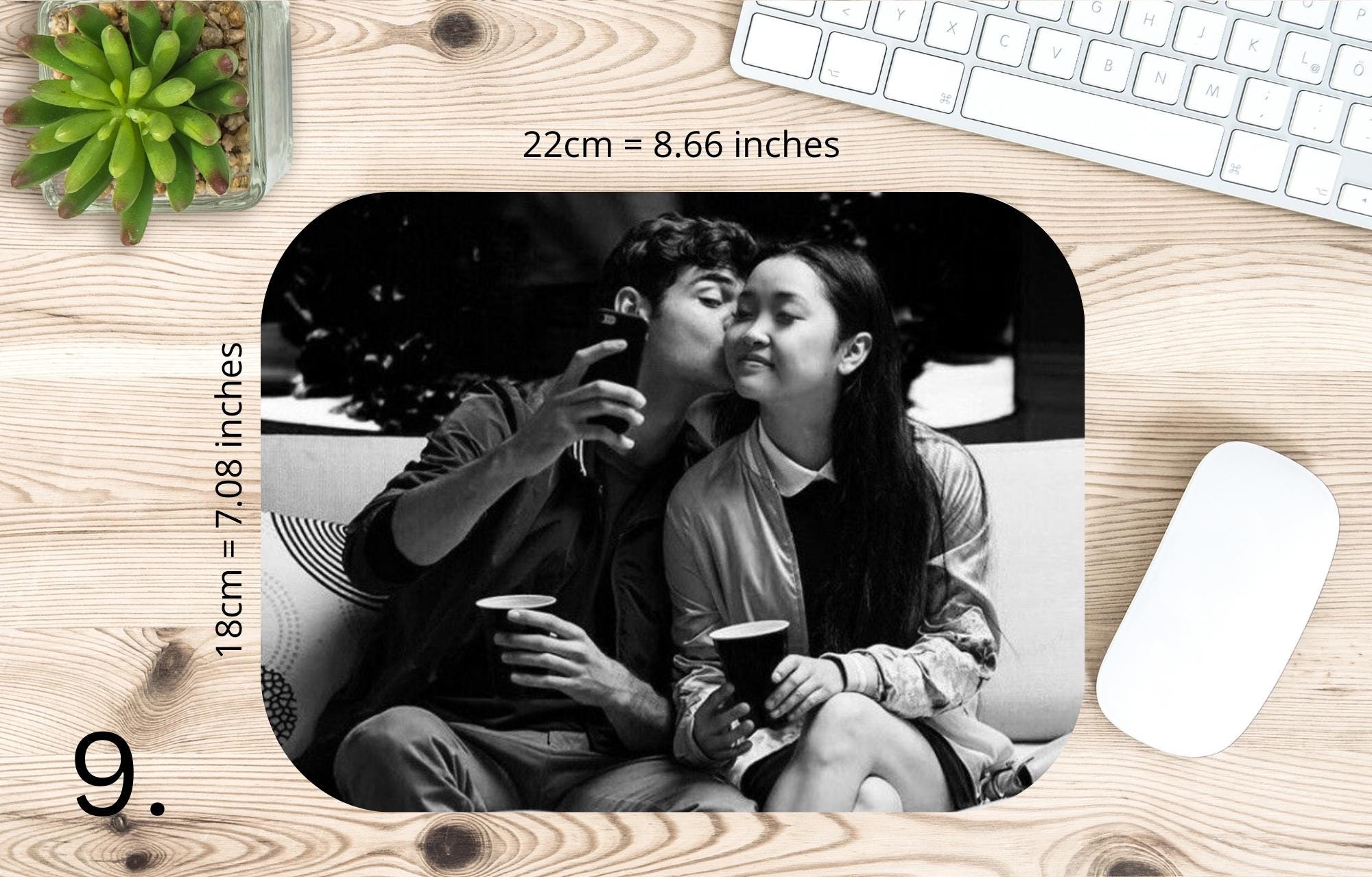 To All the Boys I've Loved Before, Lara Jean Covey, Peter Kavinsky, Margot Covey, Kitty Covey, Josh Sanderson | MAUSEPAD, Gaming Mouse Pad