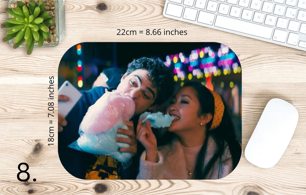 To All the Boys I've Loved Before, Lara Jean Covey, Peter Kavinsky, Margot Covey, Kitty Covey, Josh Sanderson | MAUSEPAD, Gaming Mouse Pad