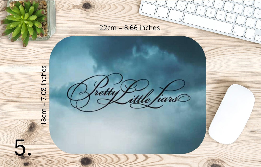 Pretty Little Liars, Aria Montgomer, Hanna Marin, Emily Fields, Spencer Hastings, Caleb Rivers, Alison DiLaurentis | MAUSEPAD, Gaming Mouse