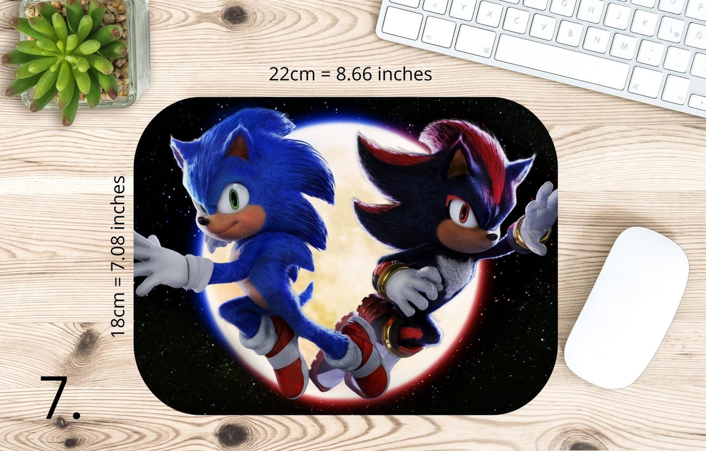 Sonic / Sonic the Hedgehog Mouse Pad - Sonic, Shadow, Knuckles