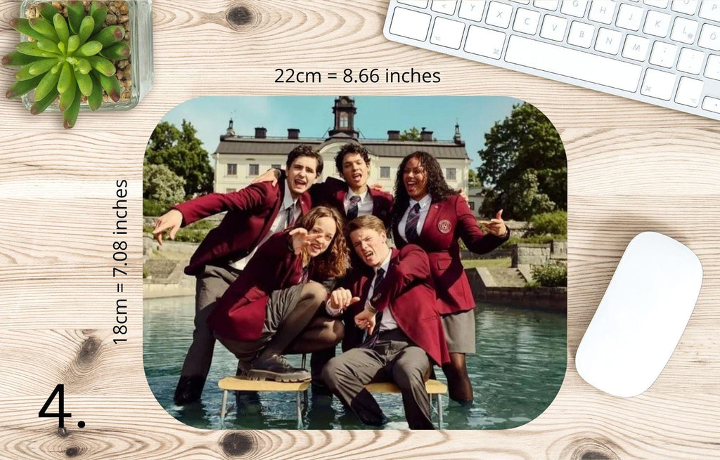 Young Royals, Wilhelm, Simon, August, Sara, Felicie, Hillerska |  MAUSEPAD, Gaming Mouse Pad