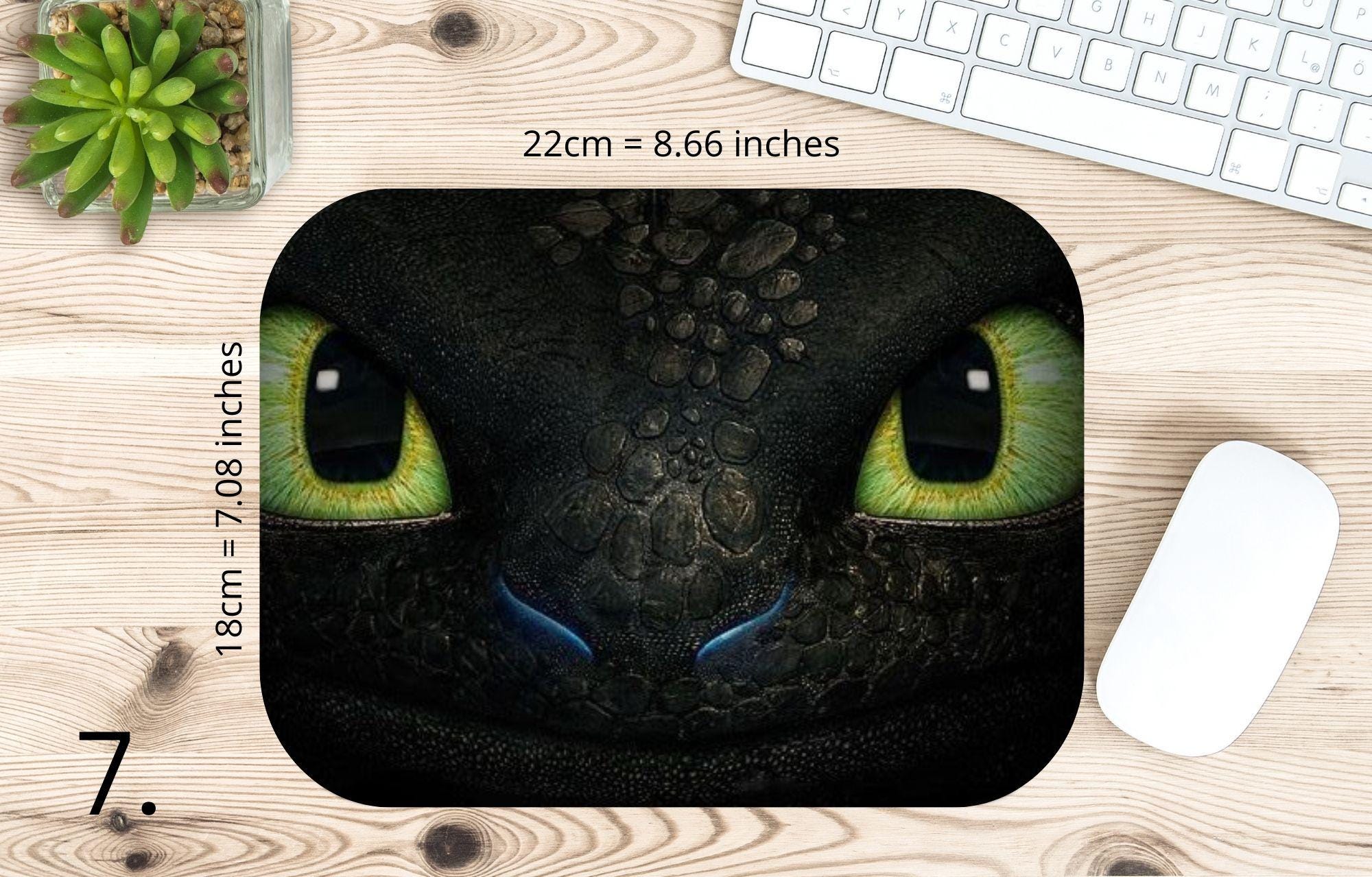 How to Train Your Dragon, Toothless, Hiccup, Astrid, Fishlegs, Ruffnus, Tuffnut, Snotlout, Stoick, Stormfly |  MAUSEPAD, Gaming Mouse Pad
