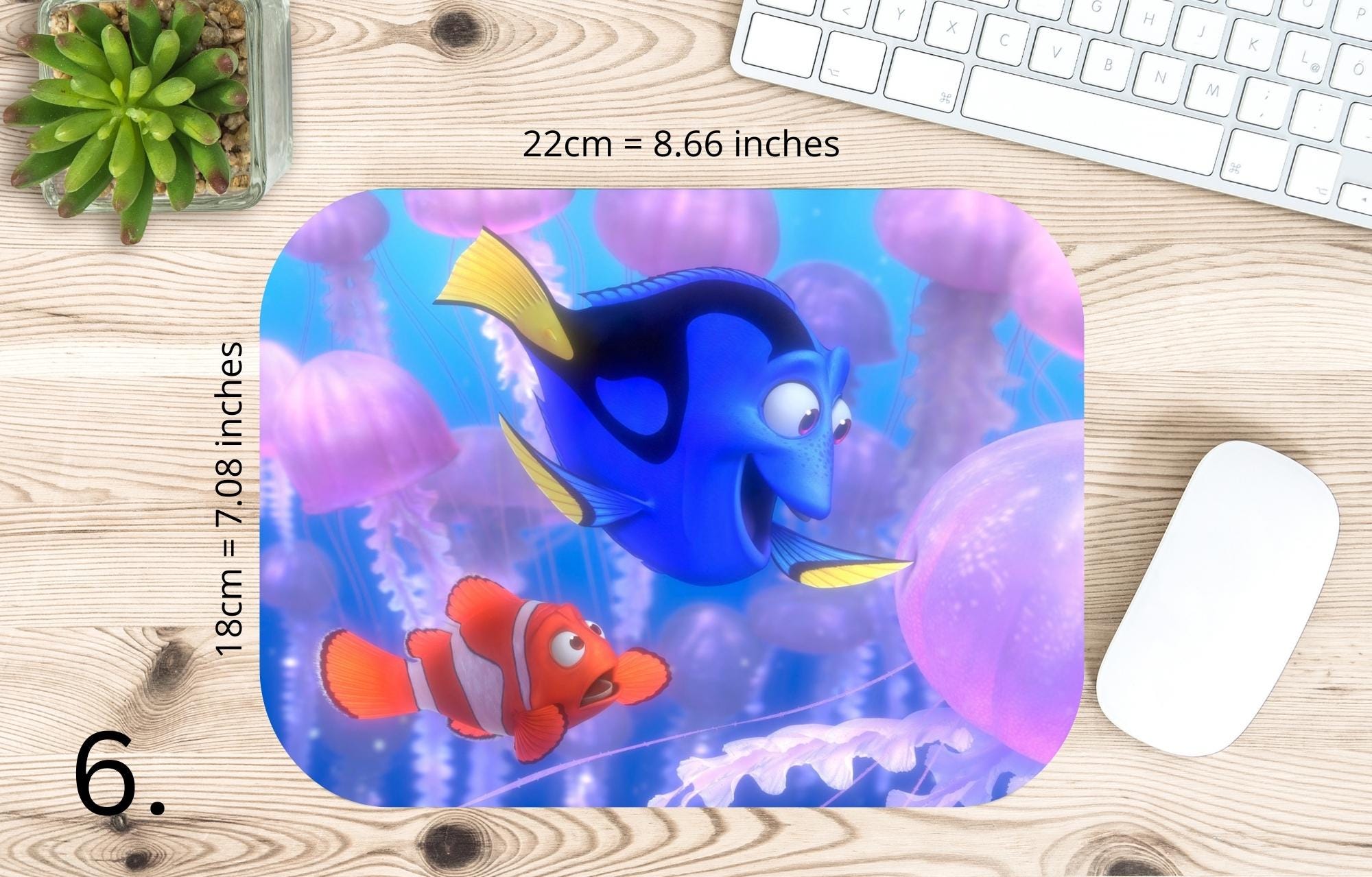 Finding Nemo Sticker,  Nemo, Dory, Movie Disney, Animation, Disney Stickers |  MAUSEPAD, Gaming Mouse Pad