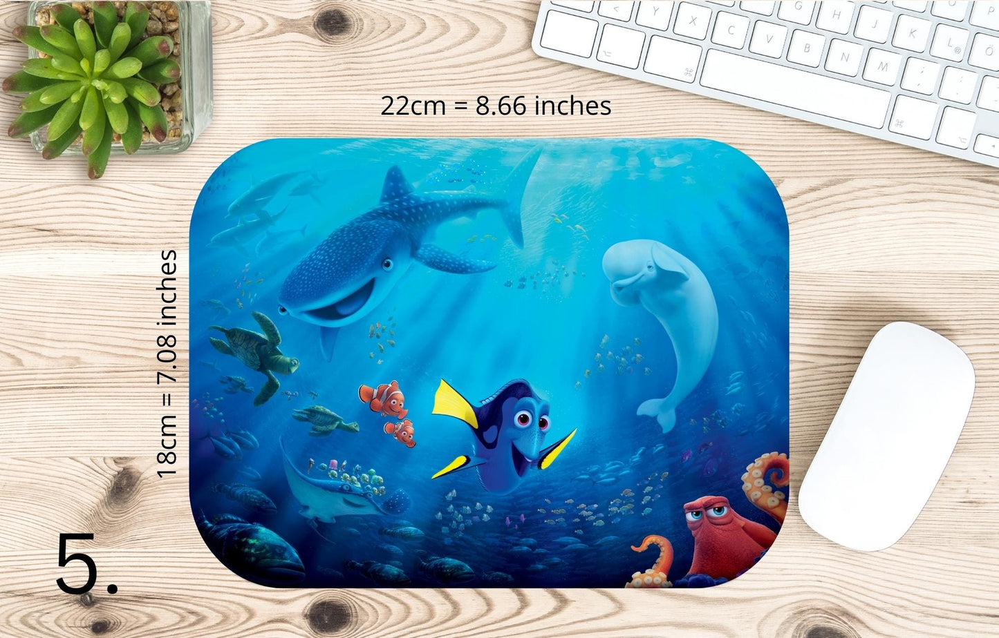 Nemo / Finding Nemo Mouse Pad – Nemo and Dory