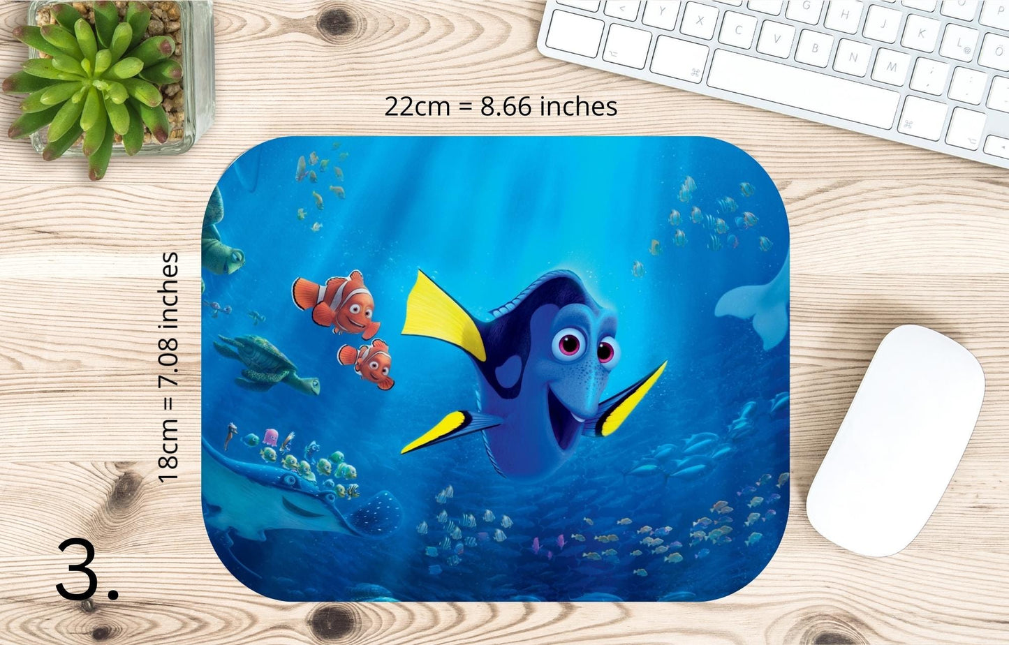 Nemo / Finding Nemo Mouse Pad – Nemo and Dory