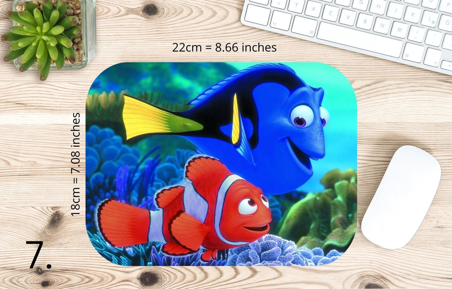 Nemo / Finding Nemo Mouse Pad – Nemo and Dory