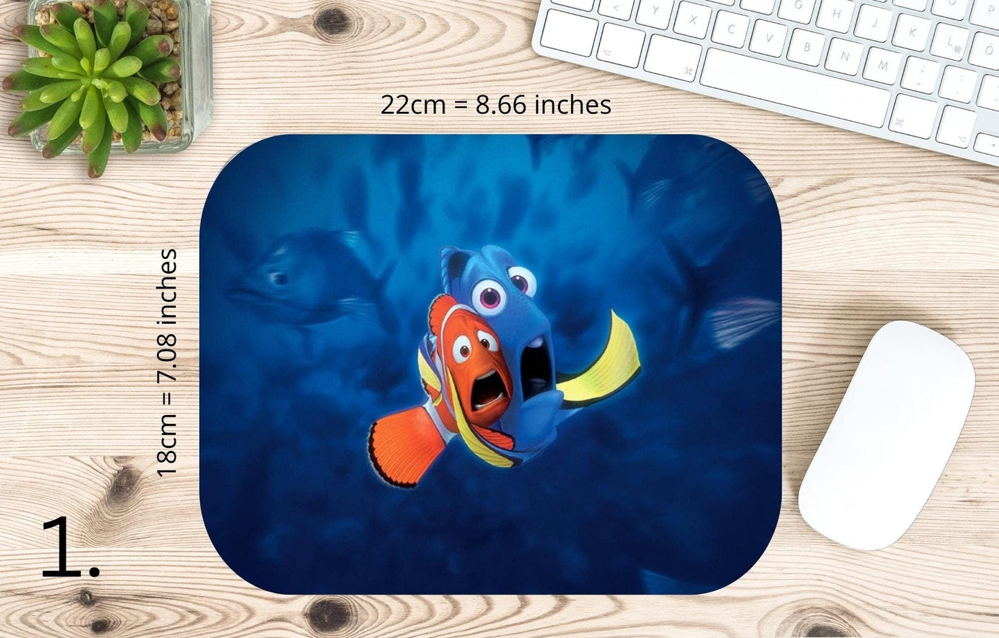 Nemo / Finding Nemo Mouse Pad – Nemo and Dory