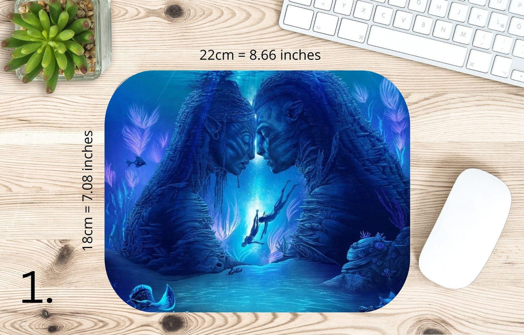 Avatar, Pandora, Neytiri, Kiri, Jake Sully |  MAUSEPAD, Gaming Mouse Pad