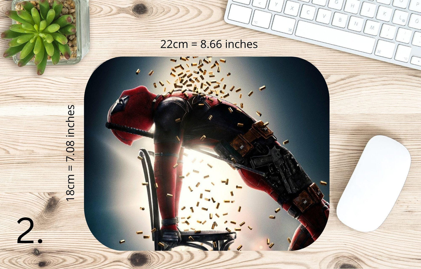Podkładka pod mysz Deadpool i Wolverine / Deadpool & Wolverine – Marvel
