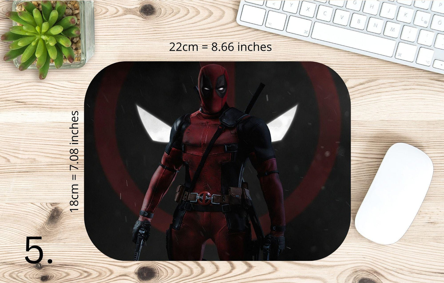 Podkładka pod mysz Deadpool i Wolverine / Deadpool & Wolverine – Marvel