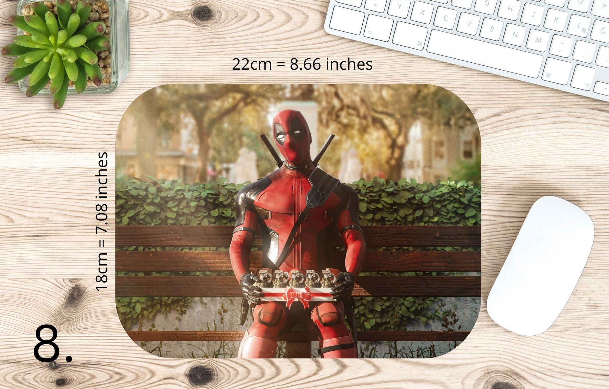 Deadpool & Wolverine , Superhero, Marvel Jesus |  MAUSEPAD, Gaming Mouse Pad