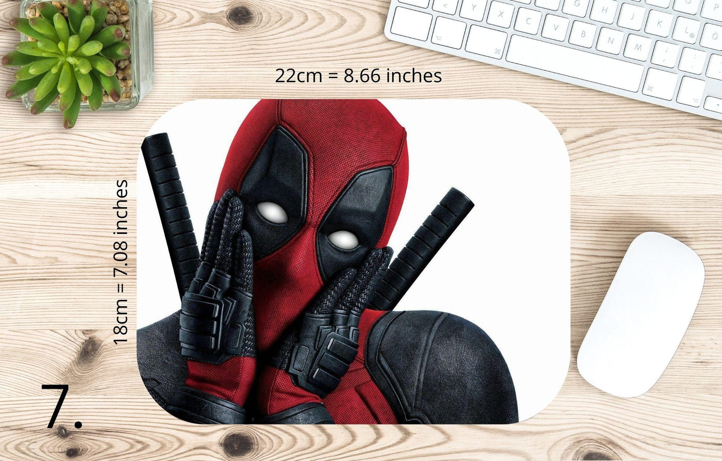 Podkładka pod mysz Deadpool i Wolverine / Deadpool & Wolverine – Marvel