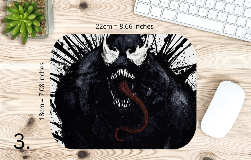Venom, Venom and Eddie Brock, Marvel |  MAUSEPAD, Gaming Mouse Pad