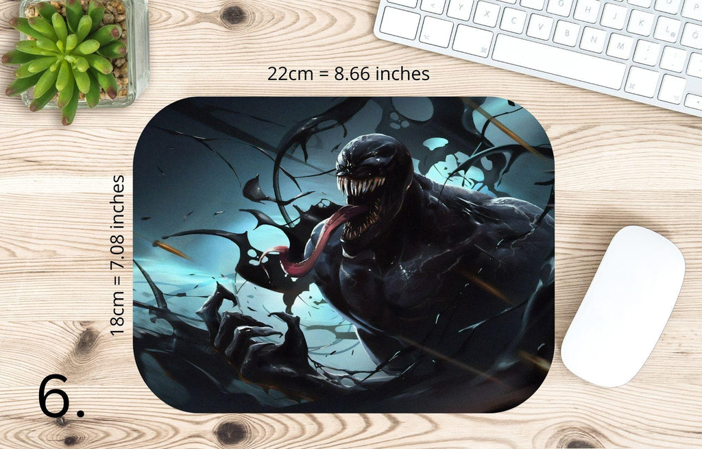 Venom, Venom and Eddie Brock, Marvel |  MAUSEPAD, Gaming Mouse Pad
