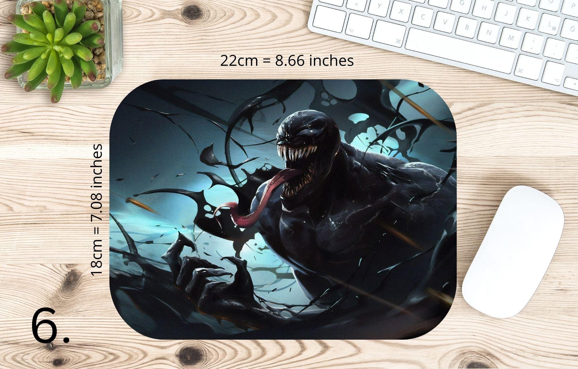 Venom, Venom and Eddie Brock, Marvel |  MAUSEPAD, Gaming Mouse Pad