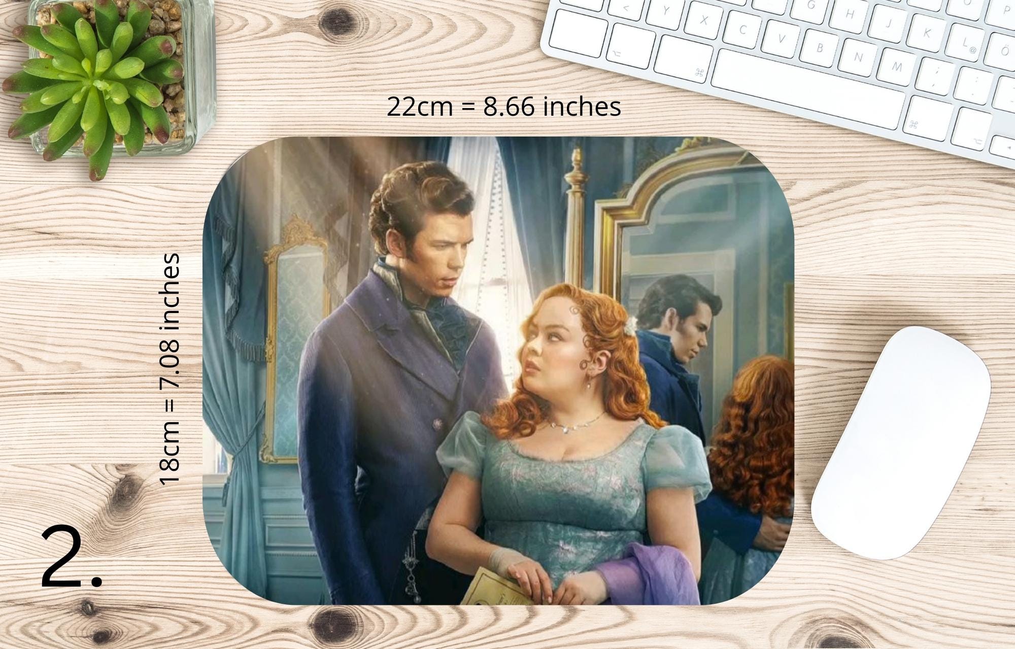 Bridgerton, Anthony, Eloise , Simon Basset, Colin, Kate Sharma , Daphne, Penelope, Season 3, Season 2, Season 1 |  MAUSEPAD