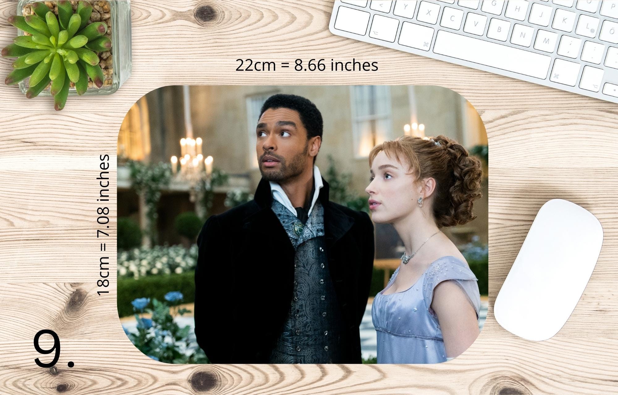 Bridgerton, Anthony, Eloise , Simon Basset, Colin, Kate Sharma , Daphne, Penelope, Season 3, Season 2, Season 1 |  MAUSEPAD