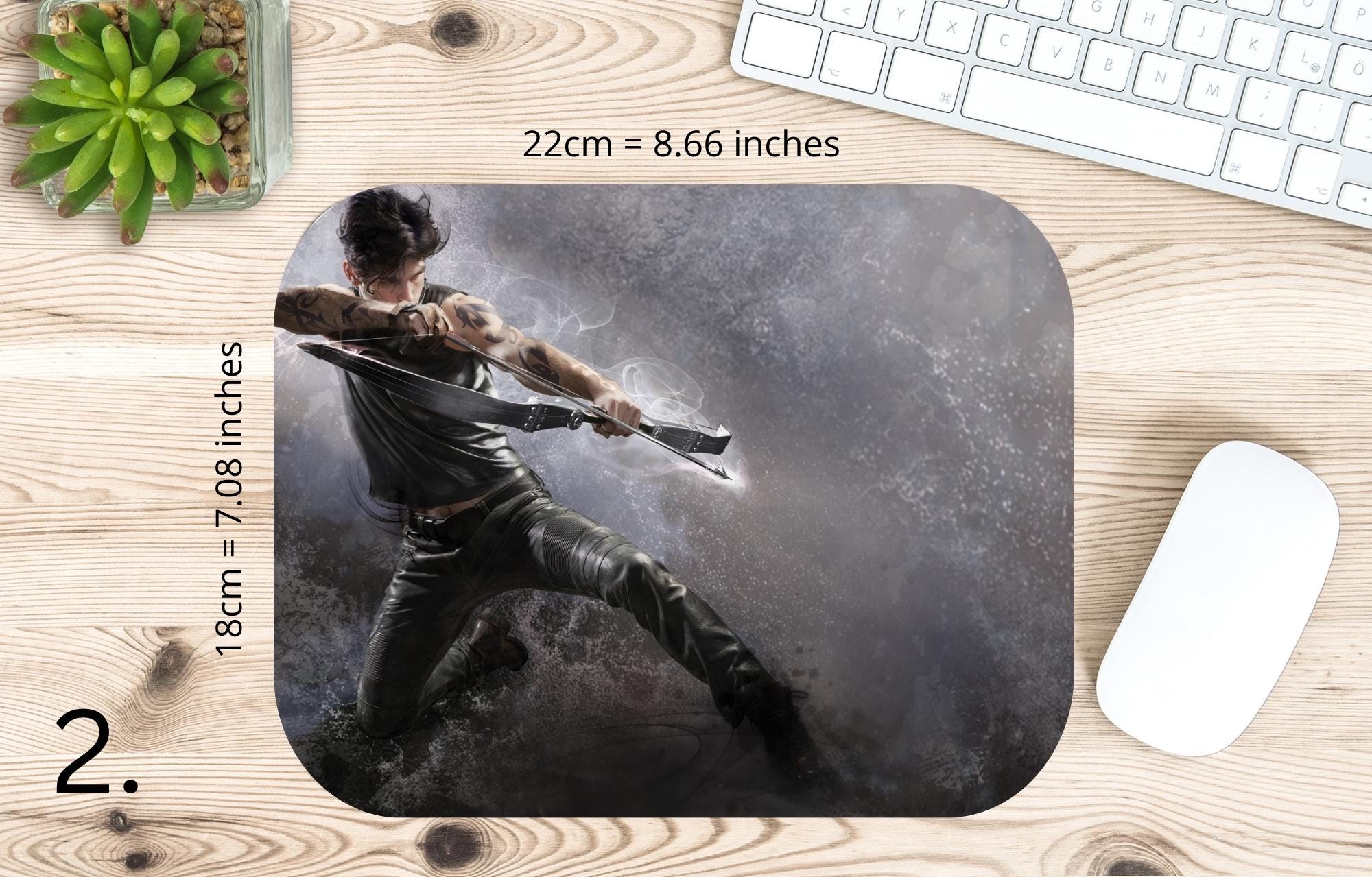 Shadowhunters, Clary Fray, Jace Wayland, Alec Lightwood, Simon Lewis, Magnus Bane, Isabelle Lightwood |  MAUSEPAD, Gaming Mouse Pad