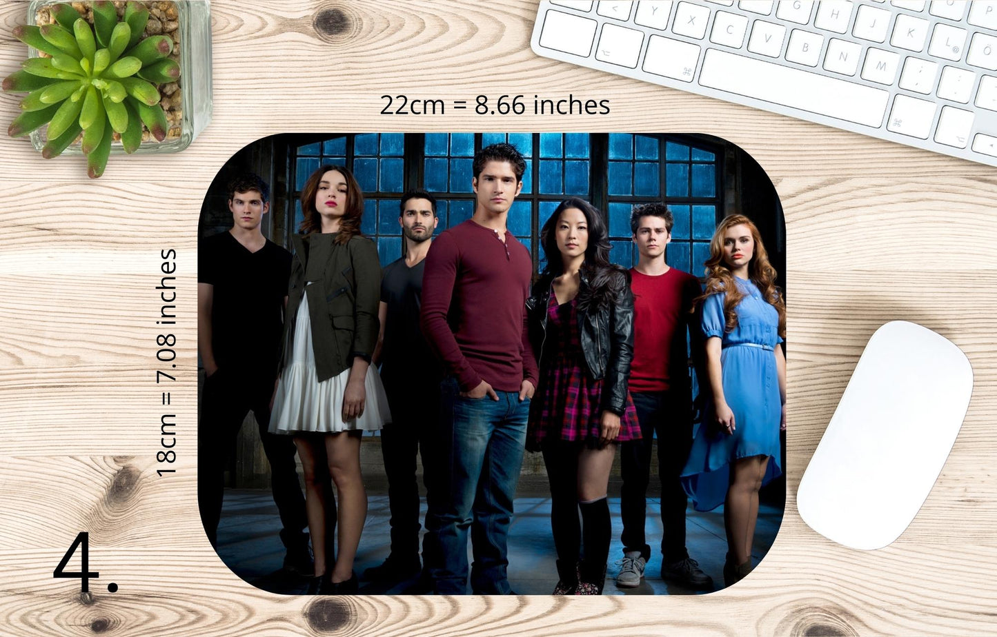 Podkładka pod mysz Teen Wolf / Teen Wolf – Scott McCall i Stiles