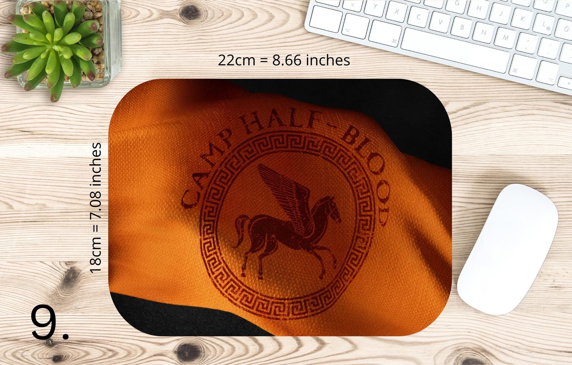 Percy Jackson and the Olympians, Grover Underwood, Annabeth Chase, Sally Jackson, Chiron |  MAUSEPAD, Gaming Mouse Pad