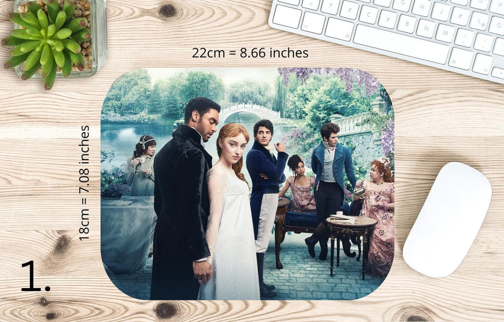Bridgerton, Anthony, Eloise , Simon Basset, Colin, Kate Sharma , Daphne, Penelope, Season 3, Season 2, Season 1 |  MAUSEPAD