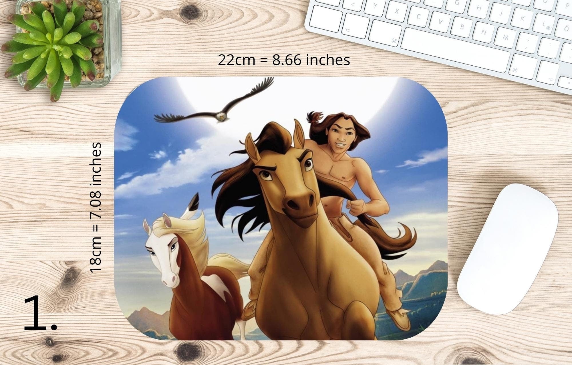 Spirit: Stallion of the Cimarron |  MAUSEPAD, Gaming Mouse Pad