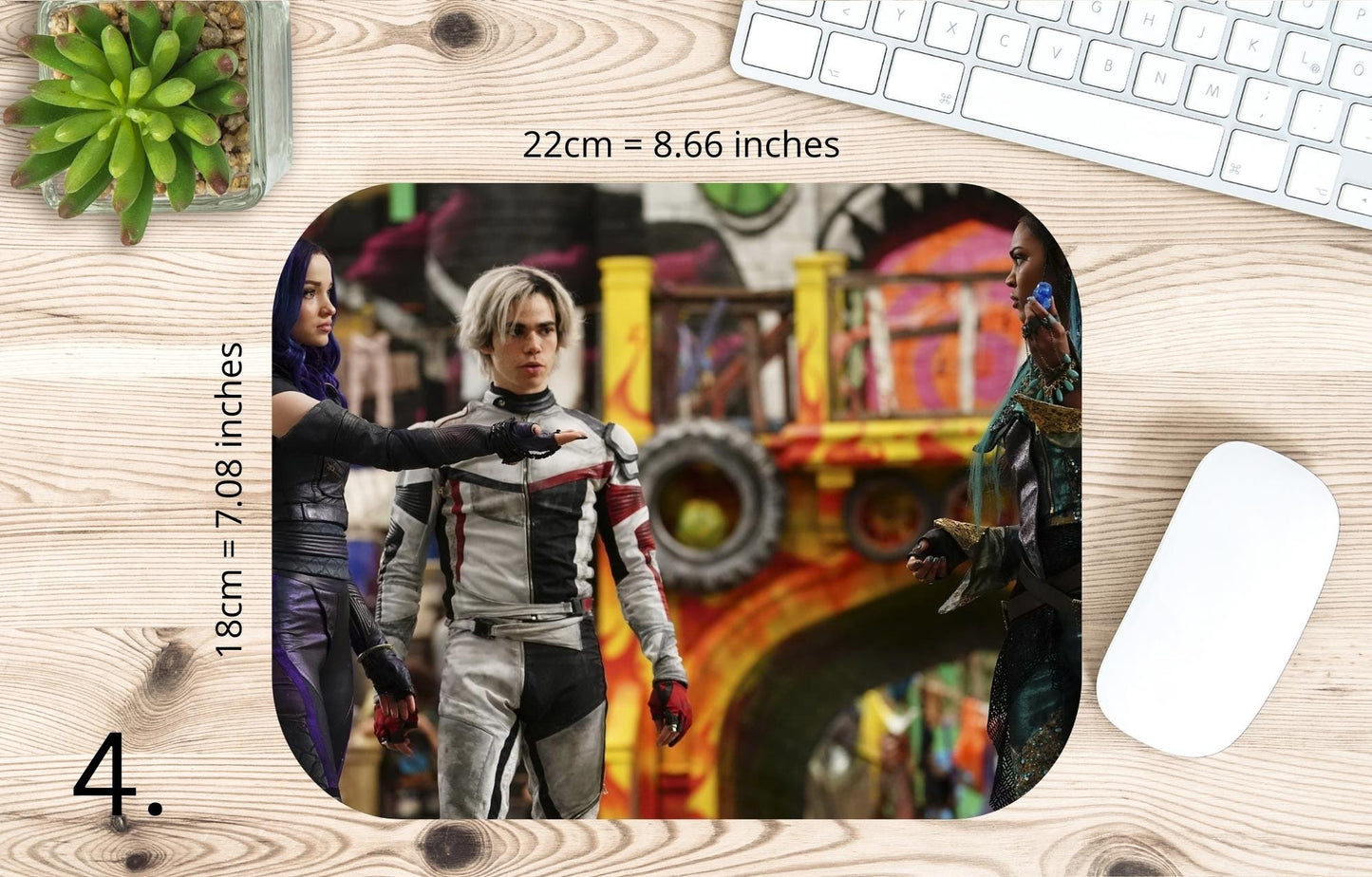 Podkładka pod mysz Następcy / Descendants – Mal, Evie i Jay