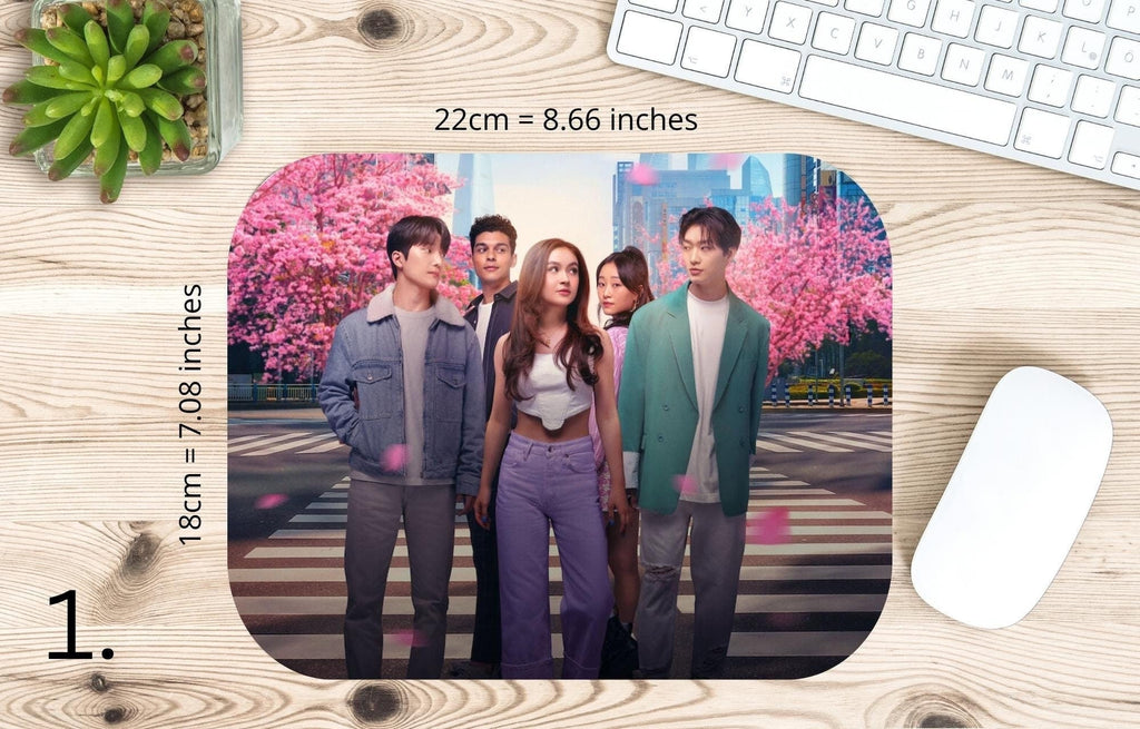 Xo, Kitty, Min Ho, Kitty Song Covey, Netflix, Dae-heon Kim, Yuri Han |  MAUSEPAD, Gaming Mouse Pad