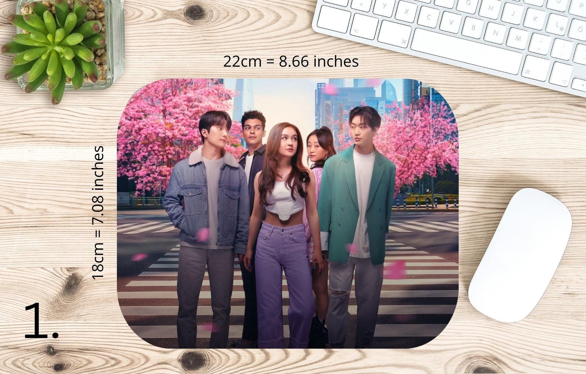 Xo, Kitty, Min Ho, Kitty Song Covey, Netflix, Dae-heon Kim, Yuri Han |  MAUSEPAD, Gaming Mouse Pad