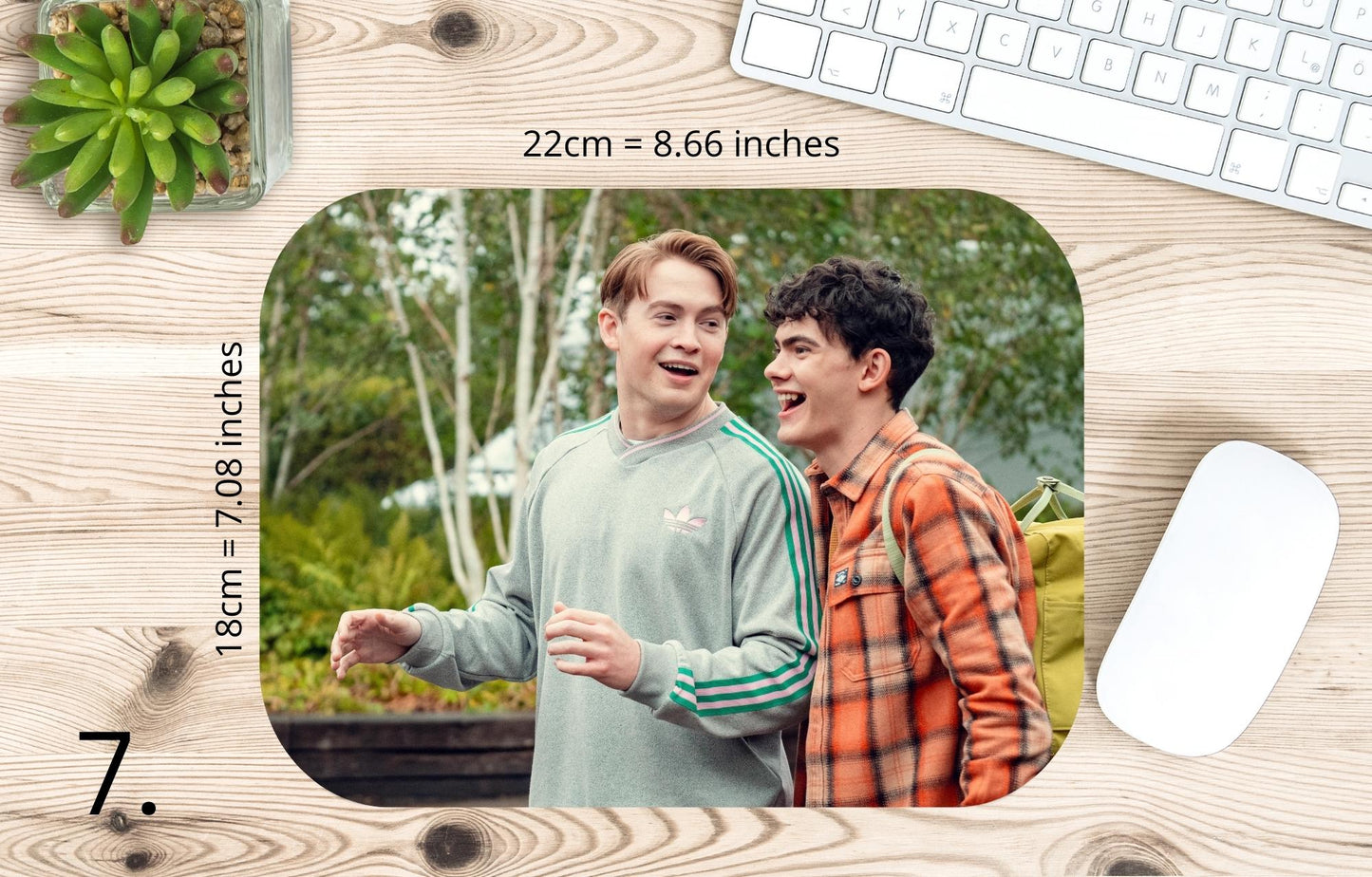 Heartstopper Mouse Pad / Heartstopper – Nick and Charlie