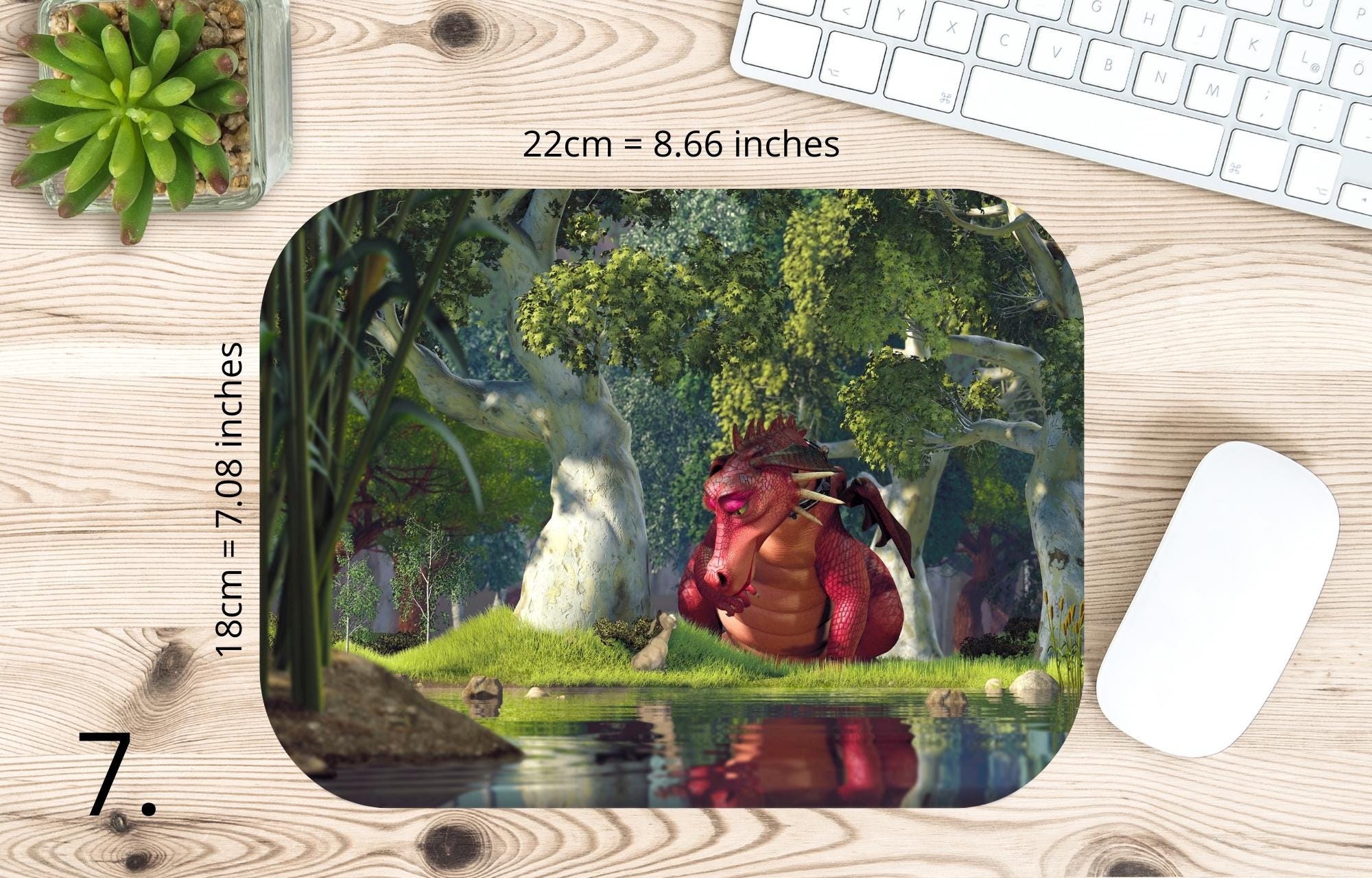 Shrek, Fiona, Donkey, Disney Pack |  MAUSEPAD, Gaming Mouse Pad