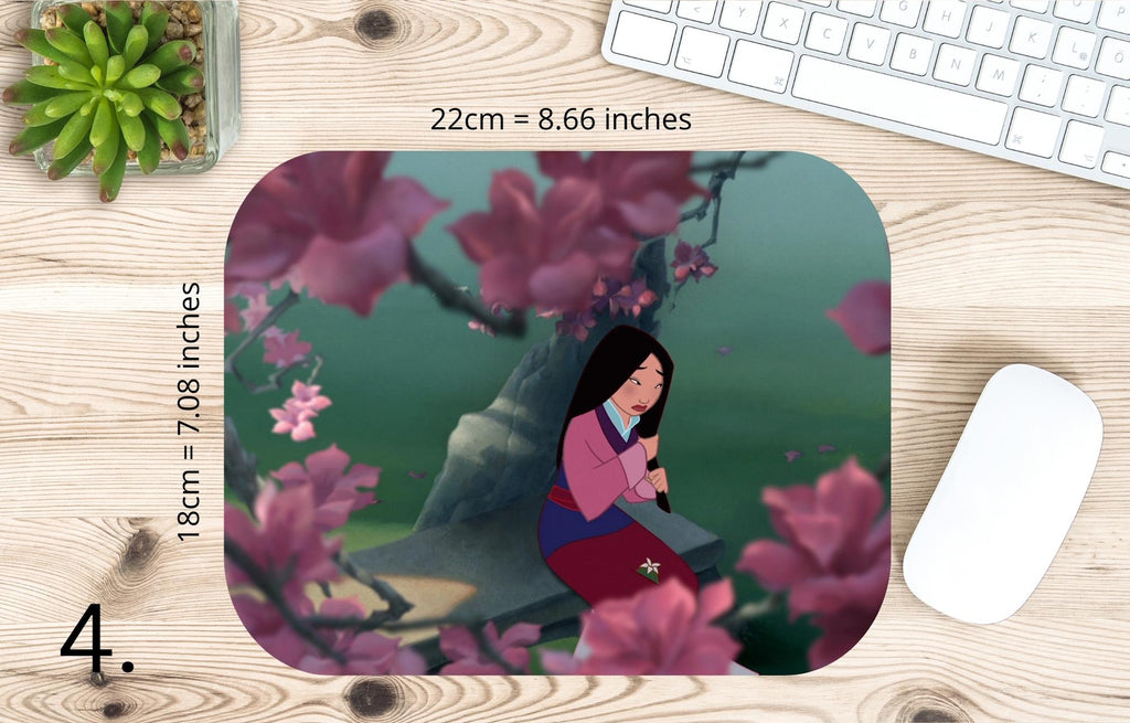 Mulan, Mushu, Li Shang, Disney Pack |  MAUSEPAD, Gaming Mouse Pad