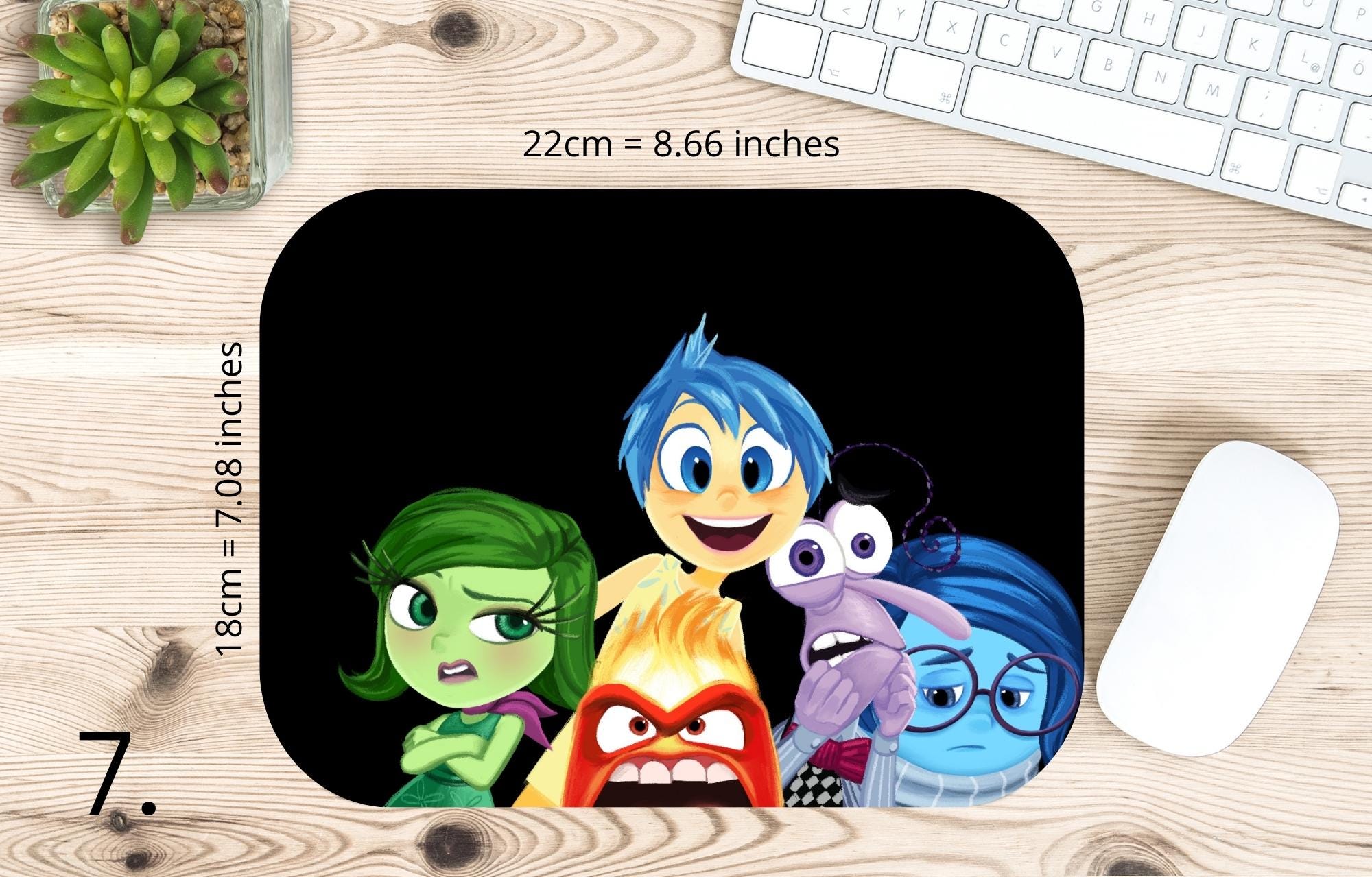 Inside Out, Disney Pack |  MAUSEPAD, Gaming Mouse Pad