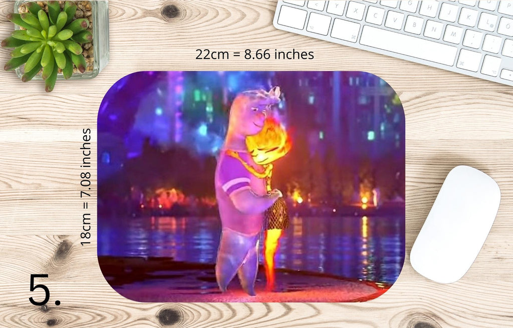 Elemental, Disney Pack, Ember Lumen, Gale, Lake |  MAUSEPAD, Gaming Mouse Pad