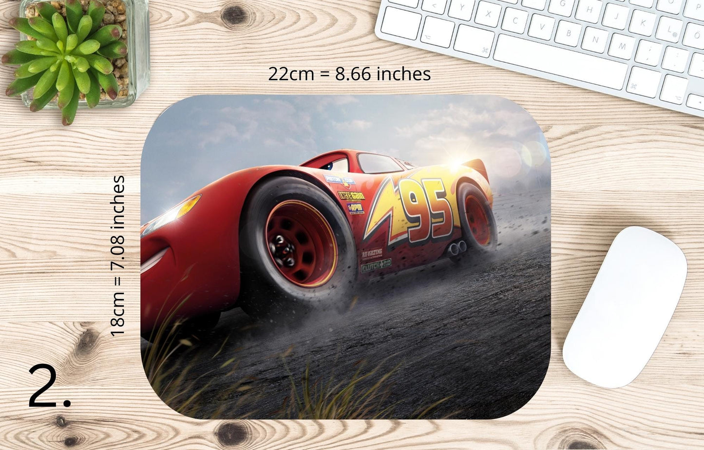 Mouse Pad Cars – Lightning McQueen, Disney animation