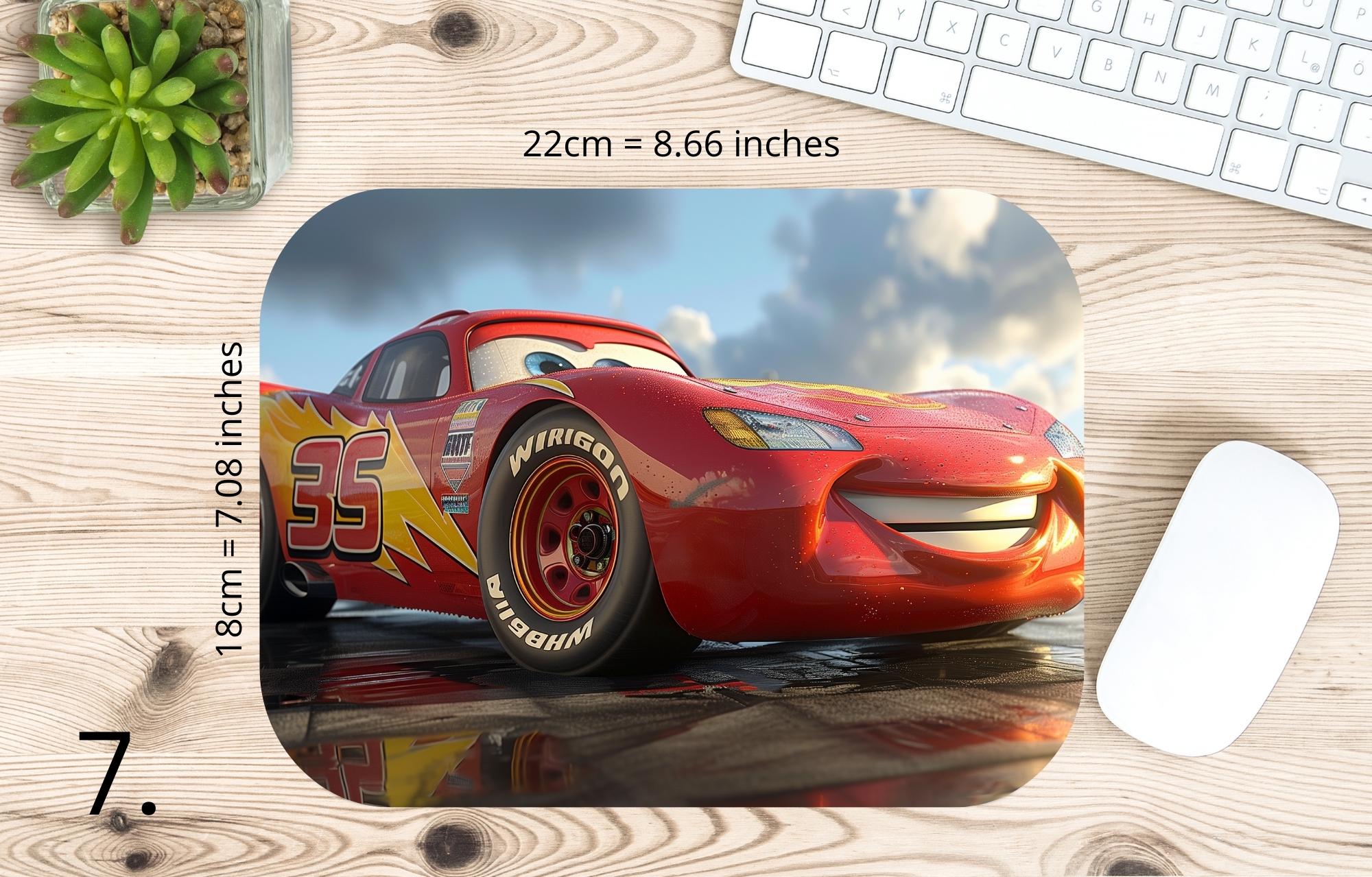 Cars, Lightning McQueen, Disney Pack  |  MAUSEPAD, Gaming Mouse Pad