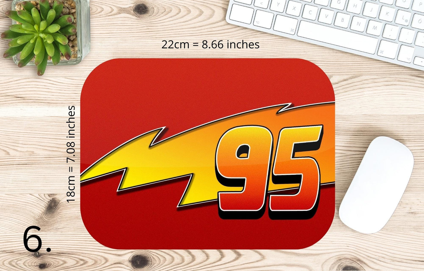 Cars Mouse Pad - Lightning McQueen, Disney Animation